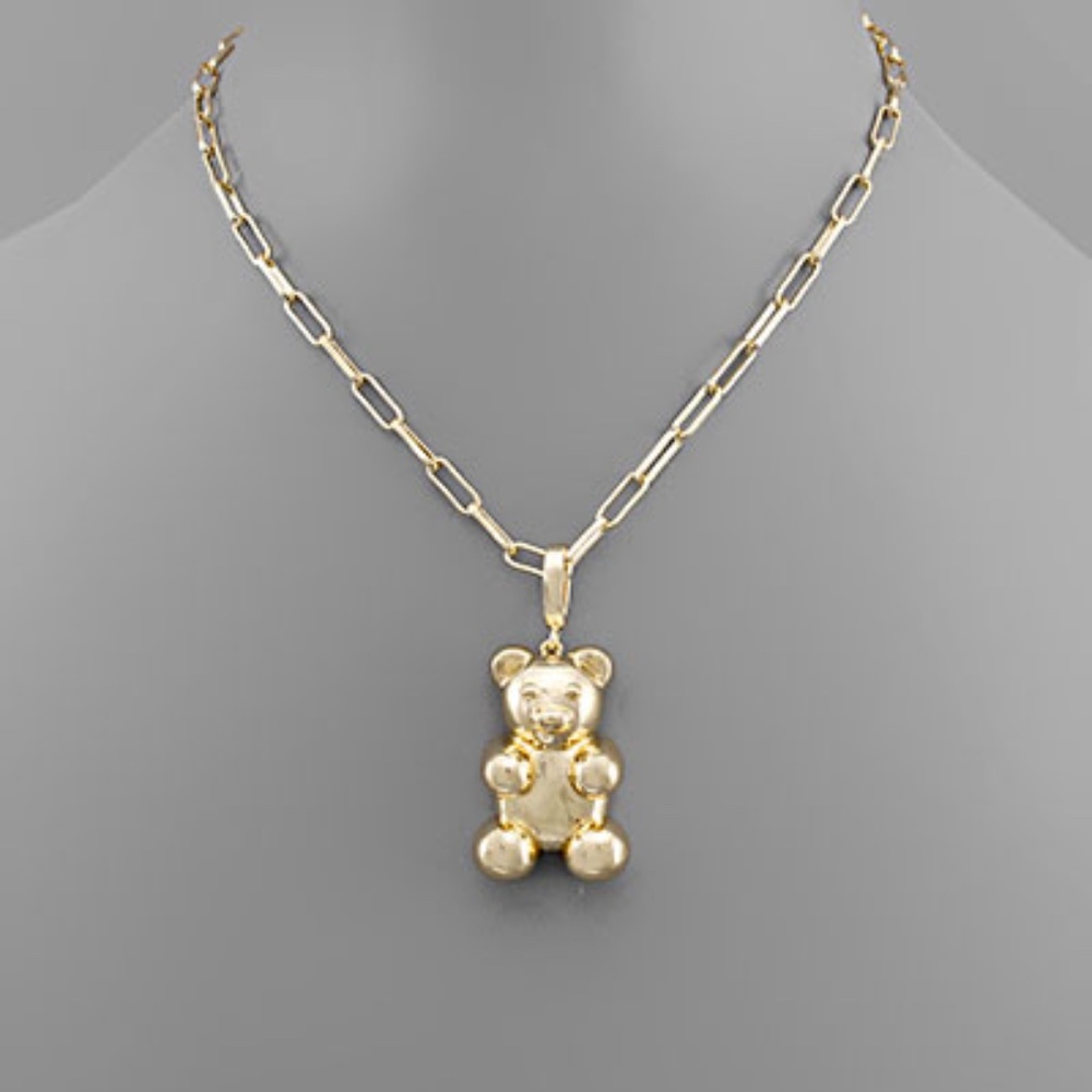Teddy Bear Necklace